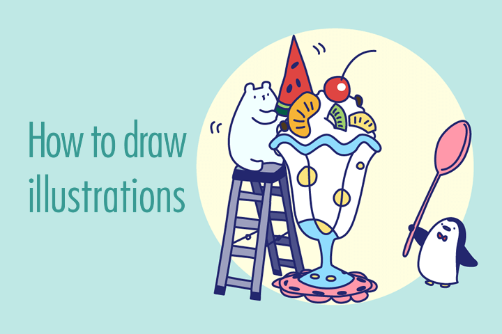 Illustratorでの手書きイラストの描き方。 | ネクストページブログ