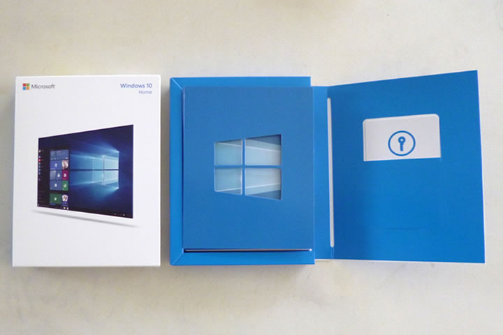 Windows 10のお洒落なパッケージ